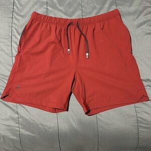 Fabletics ‘The One Short’ Dark Red Men’s Size XXL